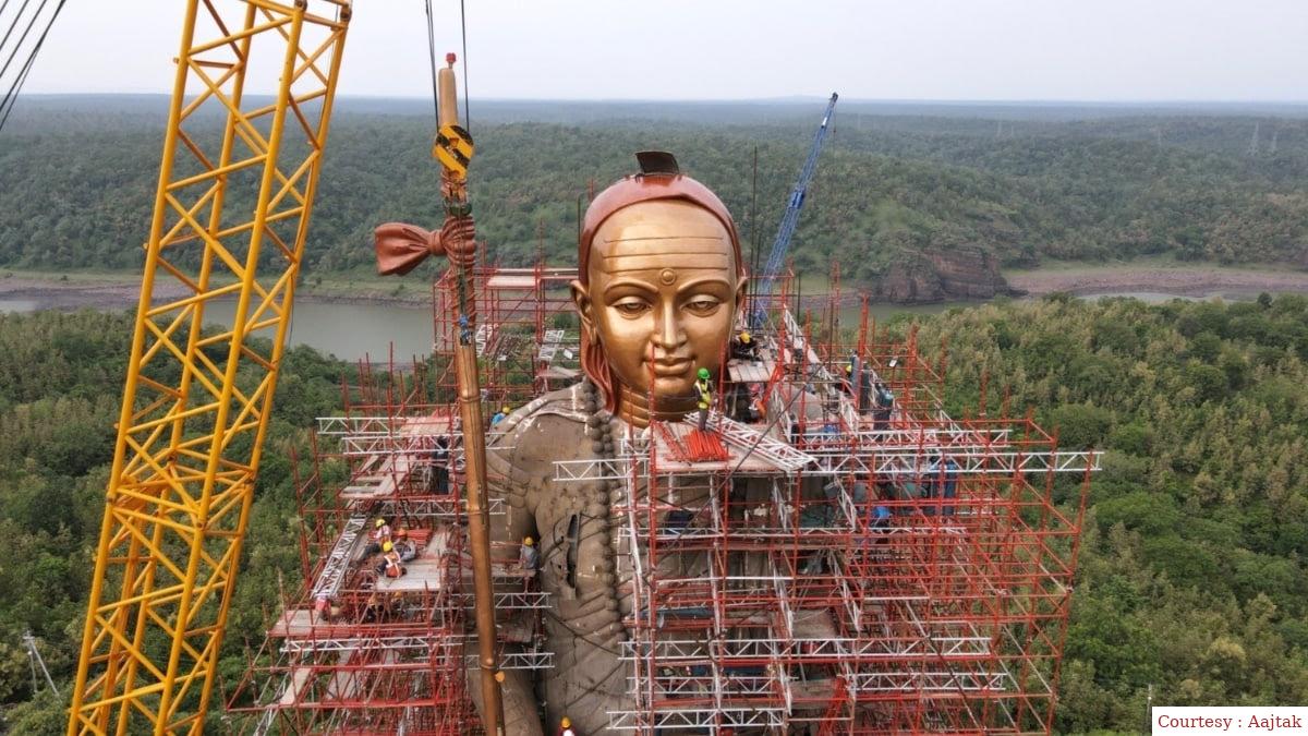 108 feet statue of Adi Guru Shankaracharya was unveiled