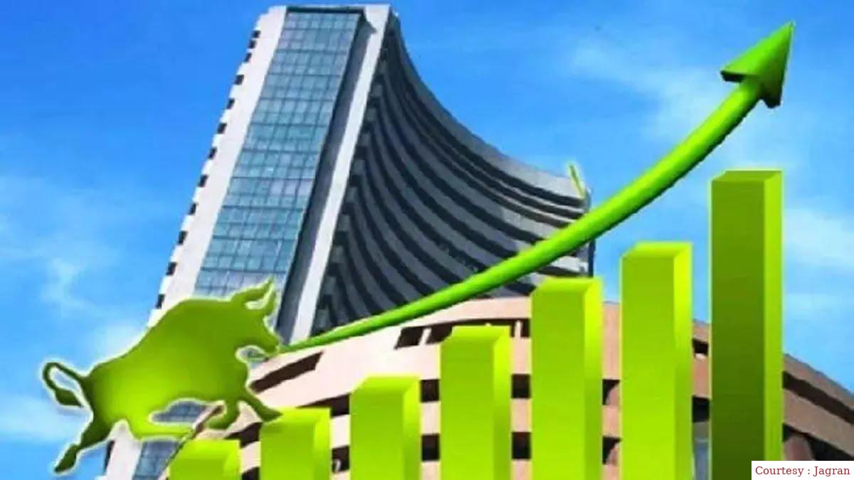 सेंसेक्स में 1240 अंकों की तेज़ी।