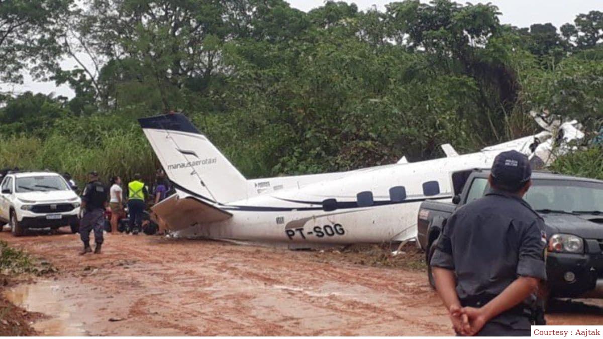 14 people killed in plane crash in Brazil