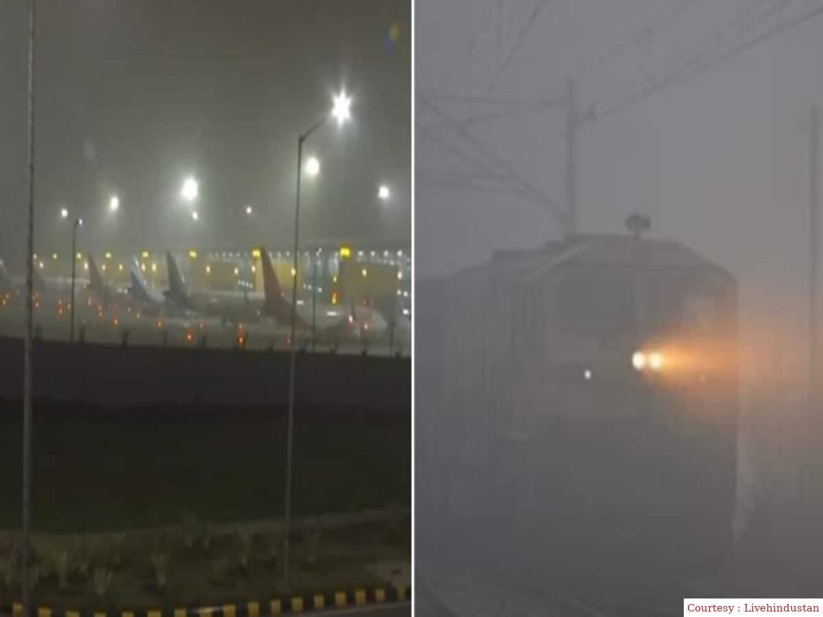 170 flights affected by fog in Delhi
