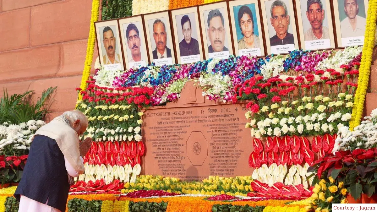 22 years of Parliament attack, Vice President paid tribute