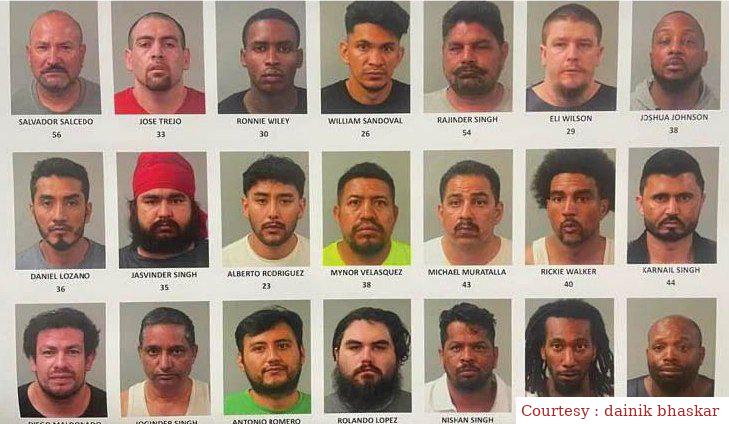 तस्करी और बच्चों का यौन शोषण करने वाले गिरोह के 23 आरोपी गिरफ्तार।