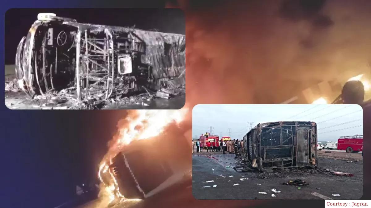 25 passengers killed in bus accident in Buldhana district