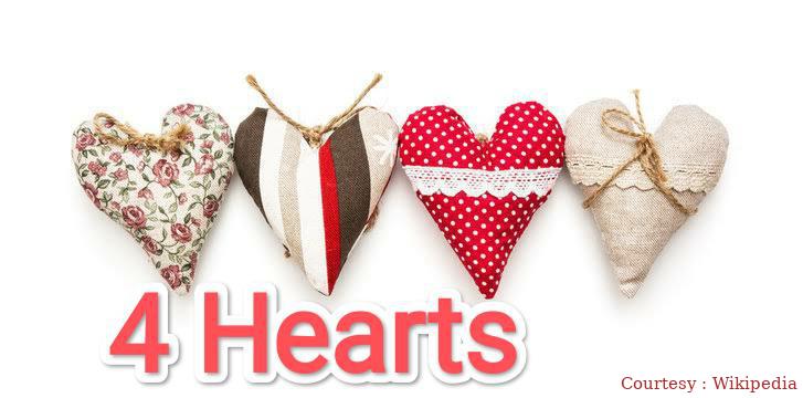 4 Hearts 
