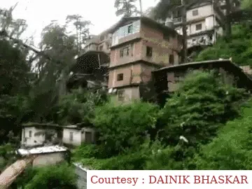 4 houses including Slater House in Shimla, the army took out the wreck after 5 hours.