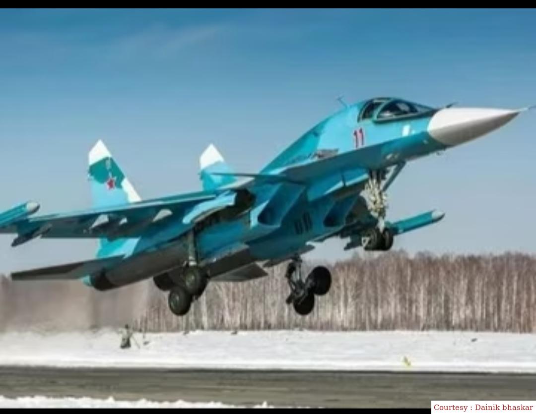 421 crore Russian supersonic fighter jet destroyed, Ukraine killed