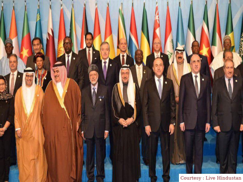 57 Muslim countries standing against Israel, the enemy of the Jewish country also joined hands.