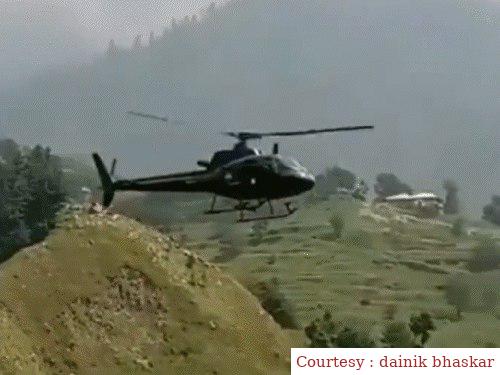 6 school children stuck in cable car at 900 feet height, stop rescue operation due to darkness.