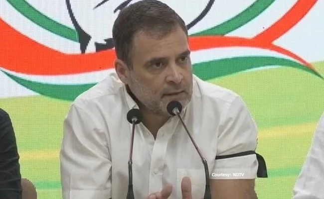 Rahul Gandhi accuses BJP of selling nationalism