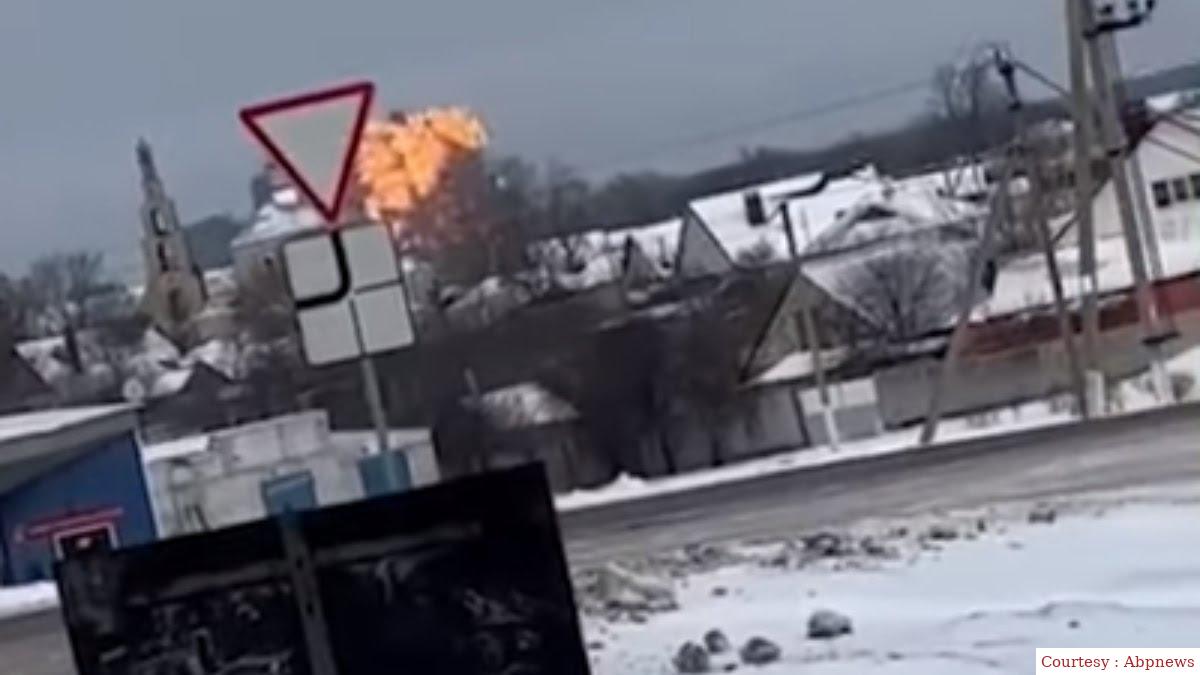 रूस में मिलिट्री प्लेन क्रैश में 74 लोगों की मौत।