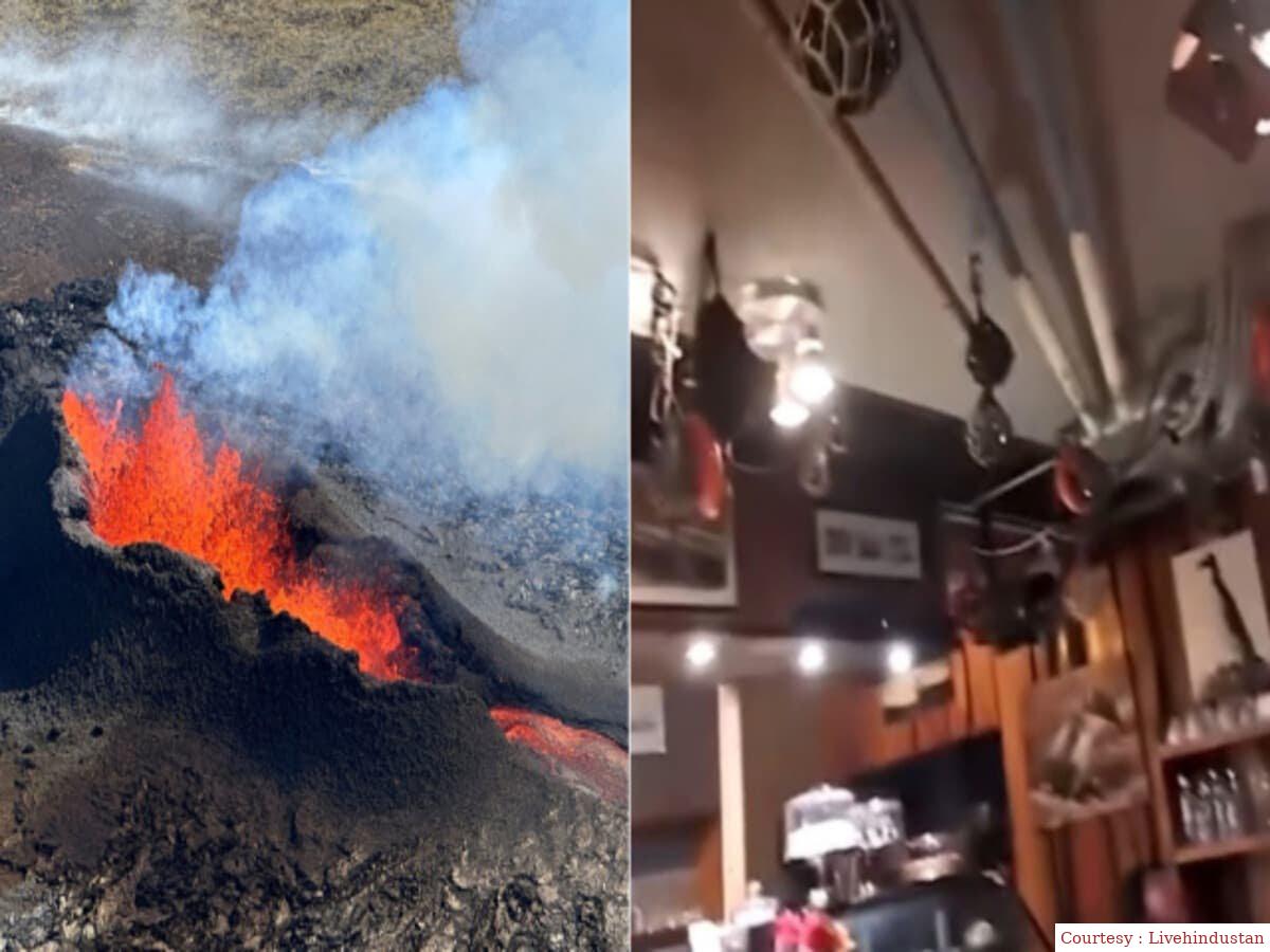 आइसलैंड में 14 घंटे में भूकंप के 800 झटके, इमरजेंसी घोषित