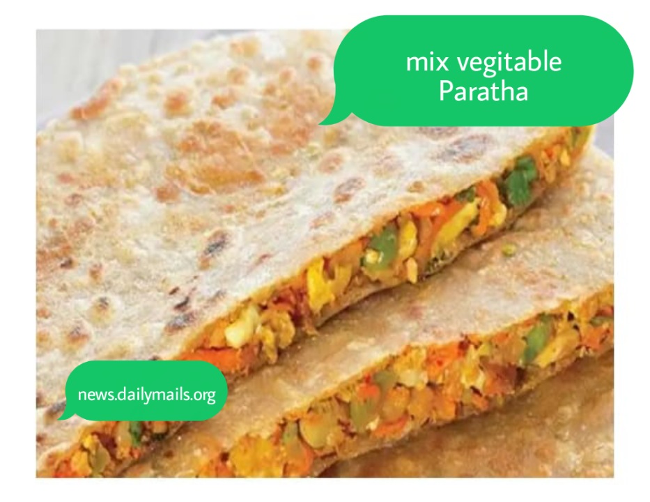 मिक्स वेजिटेबल पराठा