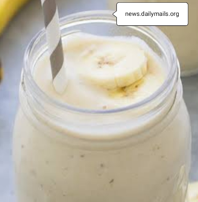 Recipe of banana milkshake.