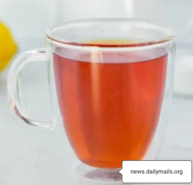 Recipe of lemon tea.