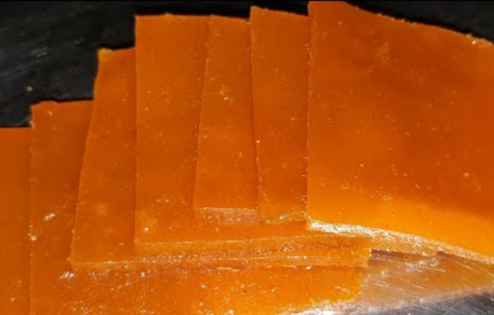 Recipe of amavat/aam papad.
