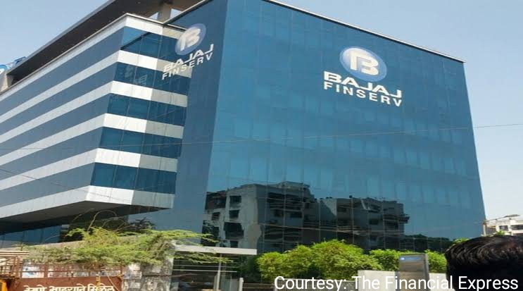 Bajaj Finance shares up 9%.
