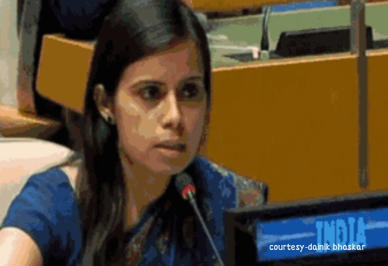 Ruchira became Indias first female messenger at UN -