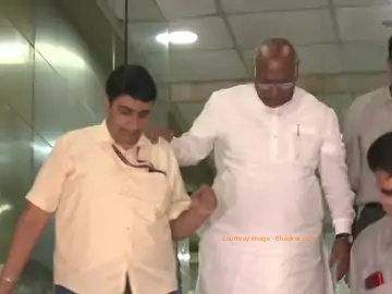 ED interrogation of Rajya Sabha MP Kharge.