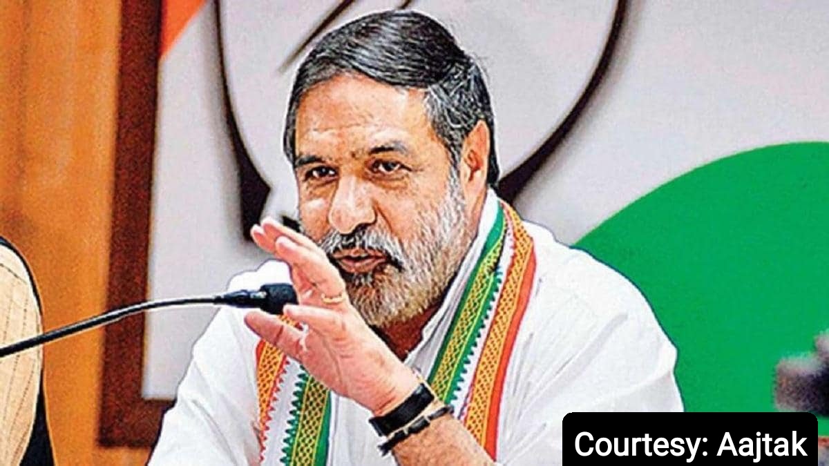 Congress leader Anand Sharma resigned as the chairman of the Steering Committee of Himachal Assembly Elections.
