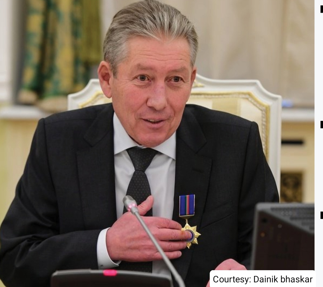 Death of close to Oil King and Putin of Russia.