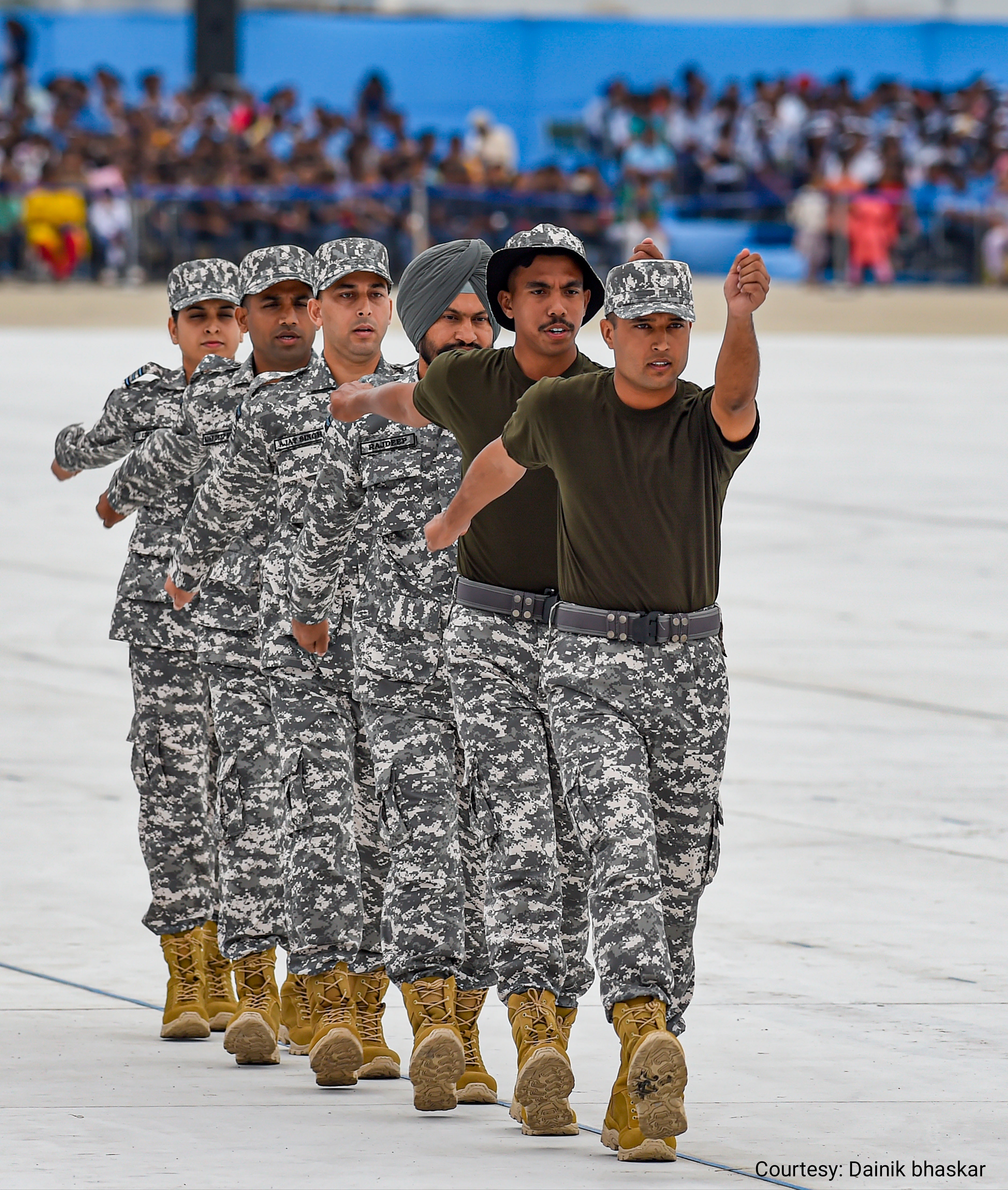 IAF got a new branch and uniform.