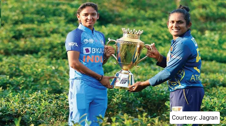 The final match of the Indian womens team with Sri Lanka today.