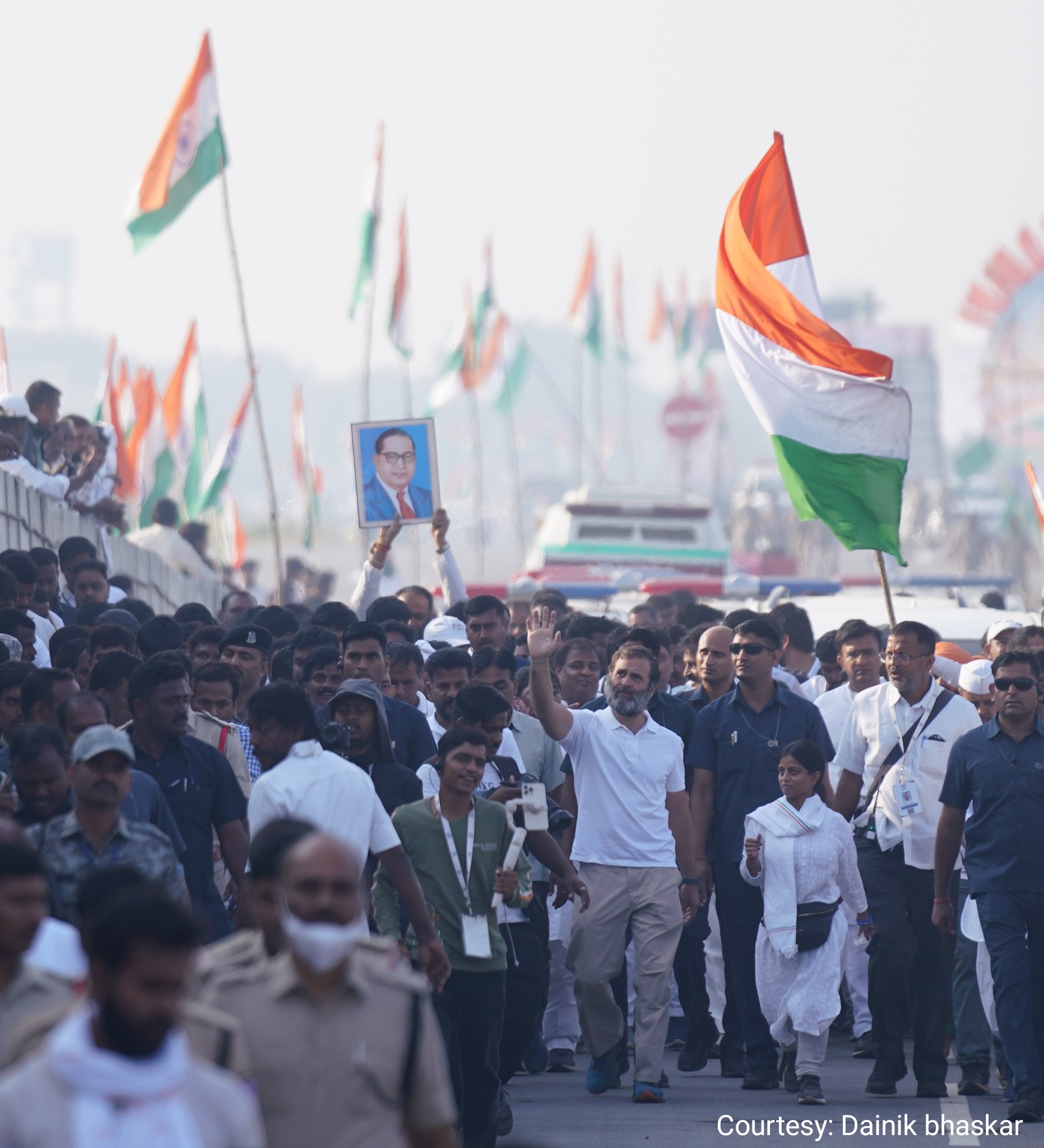 Bharat Jodo Yatra reached Maharashtra.