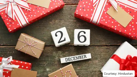 The next day of Christmas Day is celebrated Boxing Day.