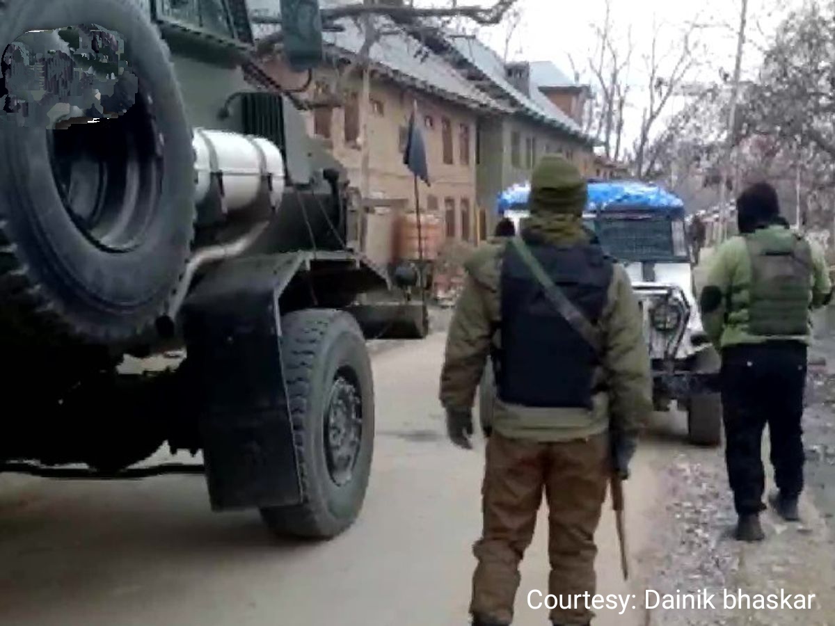 4 terrorists killed in Sidhara area of Jammu.