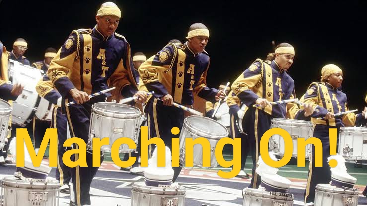 Marching On!