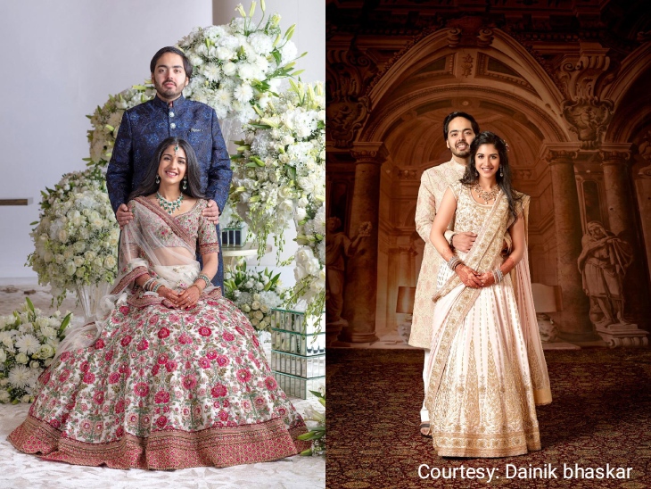 Businessman Anant Ambanis engagement with Radhika.