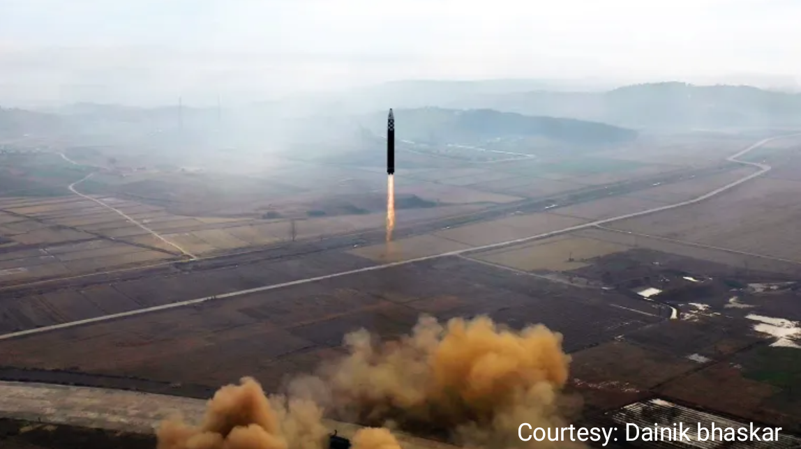 South Korea fired 3 missiles in 15 minutes.