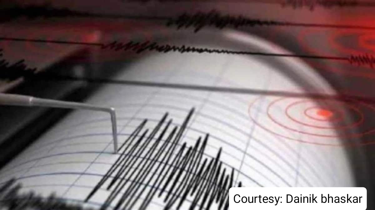 On the first day of the year, Delhi moved by earthquake tremors.