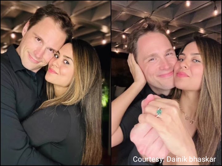 Actress Sana Saeed engaged with foreign boyfriend.