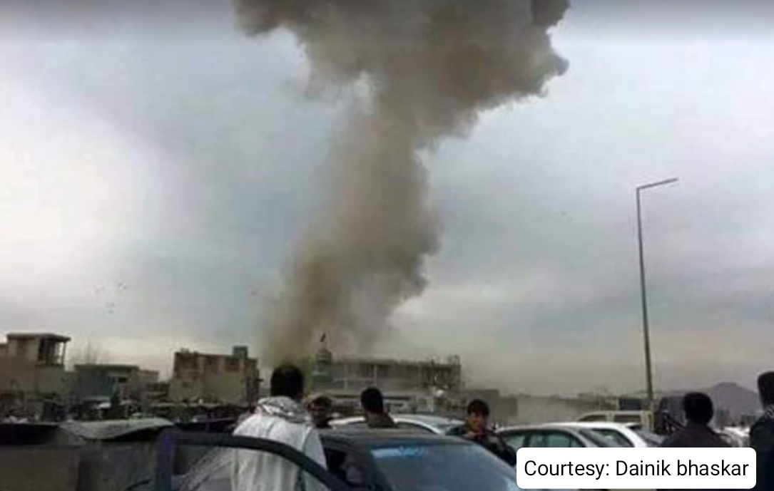 Explosion at military airport, 10 people killed.