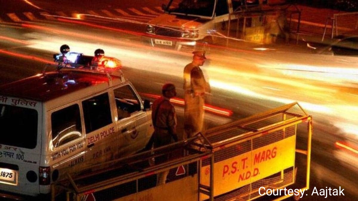 Painful accident in Delhi, car riders dragged the woman for 4 kilometers.