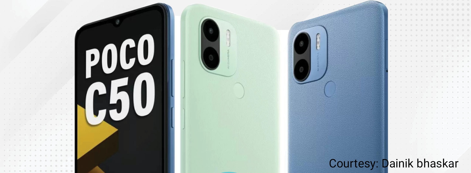 Pocos budget smartphone Poco C50 launch.