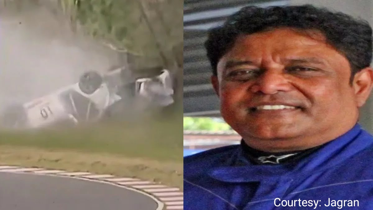 Death of veteran car racer Kai Kumar.