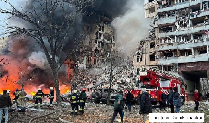 Russia once again attacked Ukraine, fired over 33 missiles.