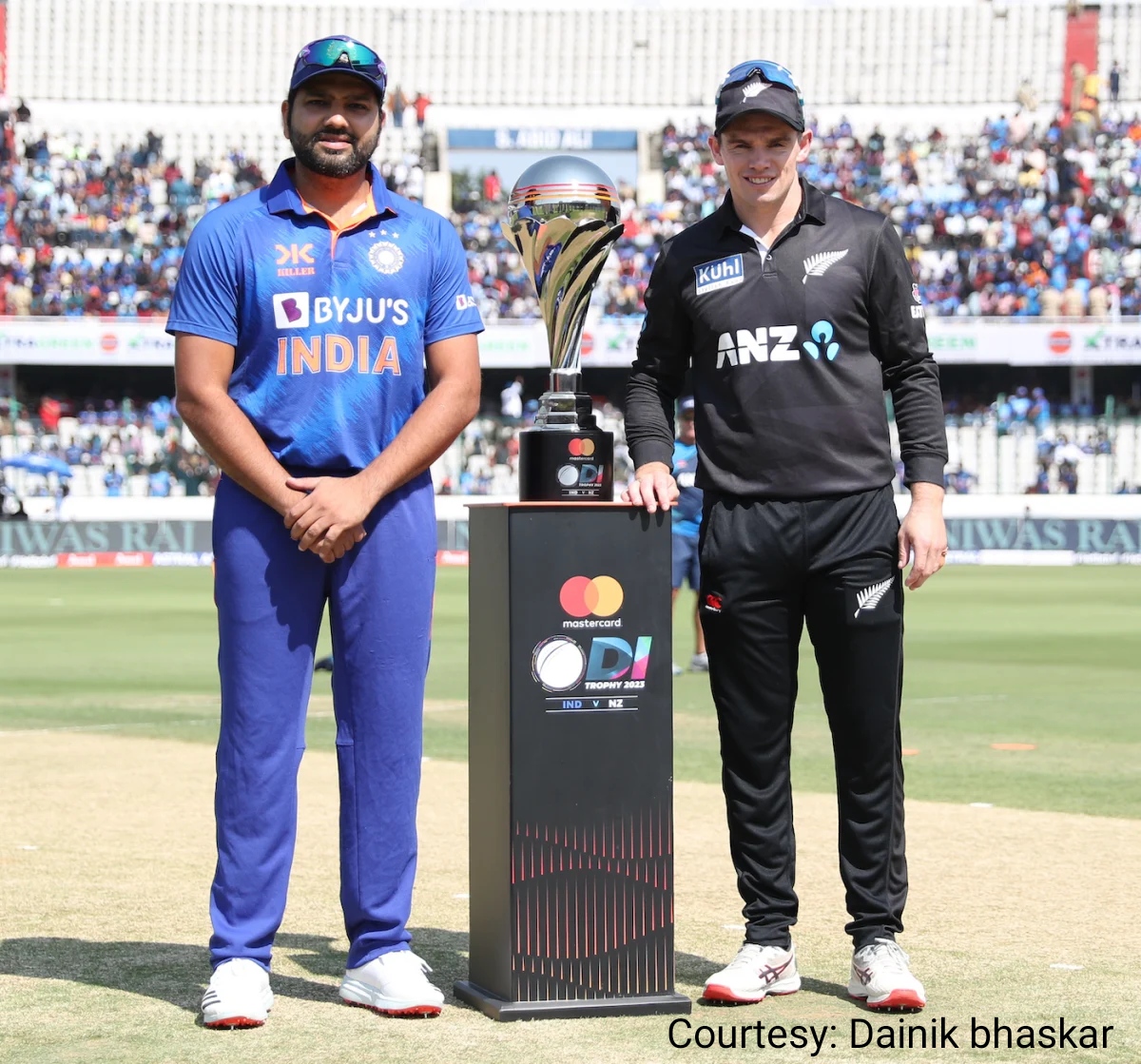 First ODI between India and New Zealand today.