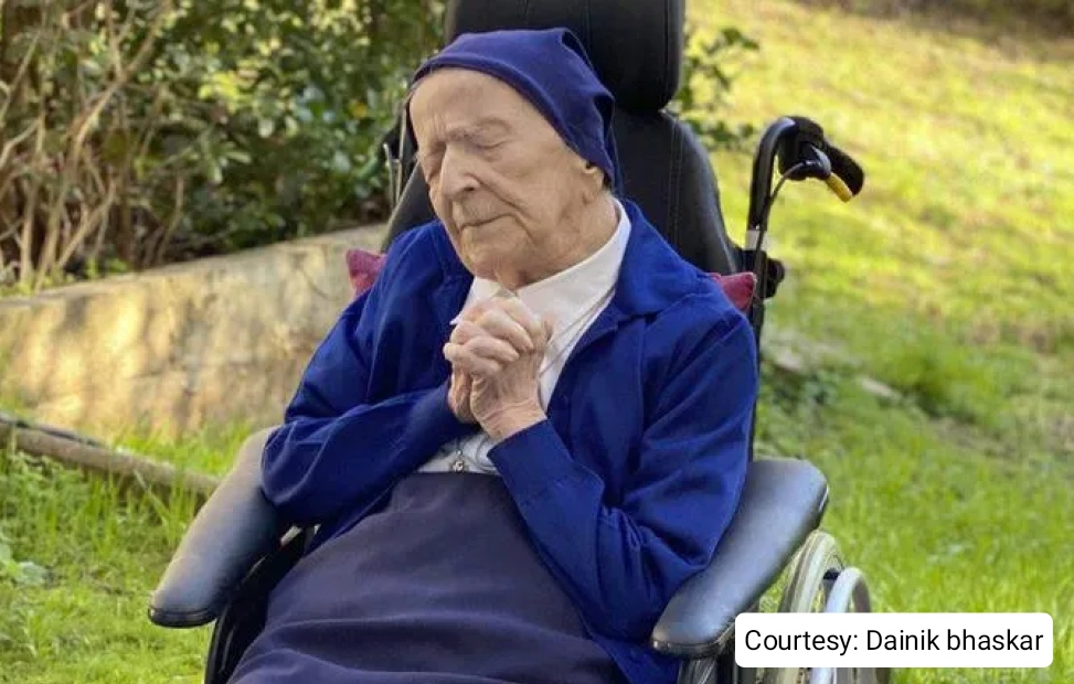 Death of the worlds oldest woman.