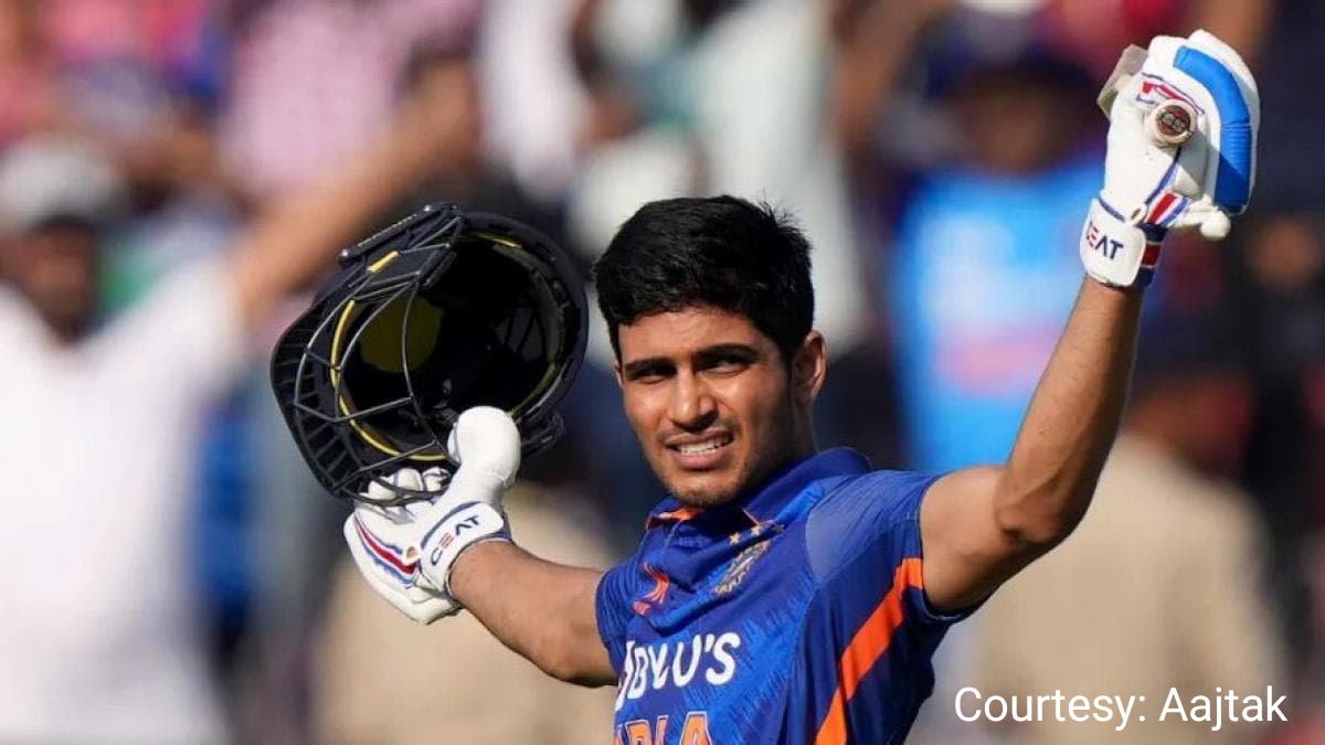 Shubman Gill scored double century against New Zealand.