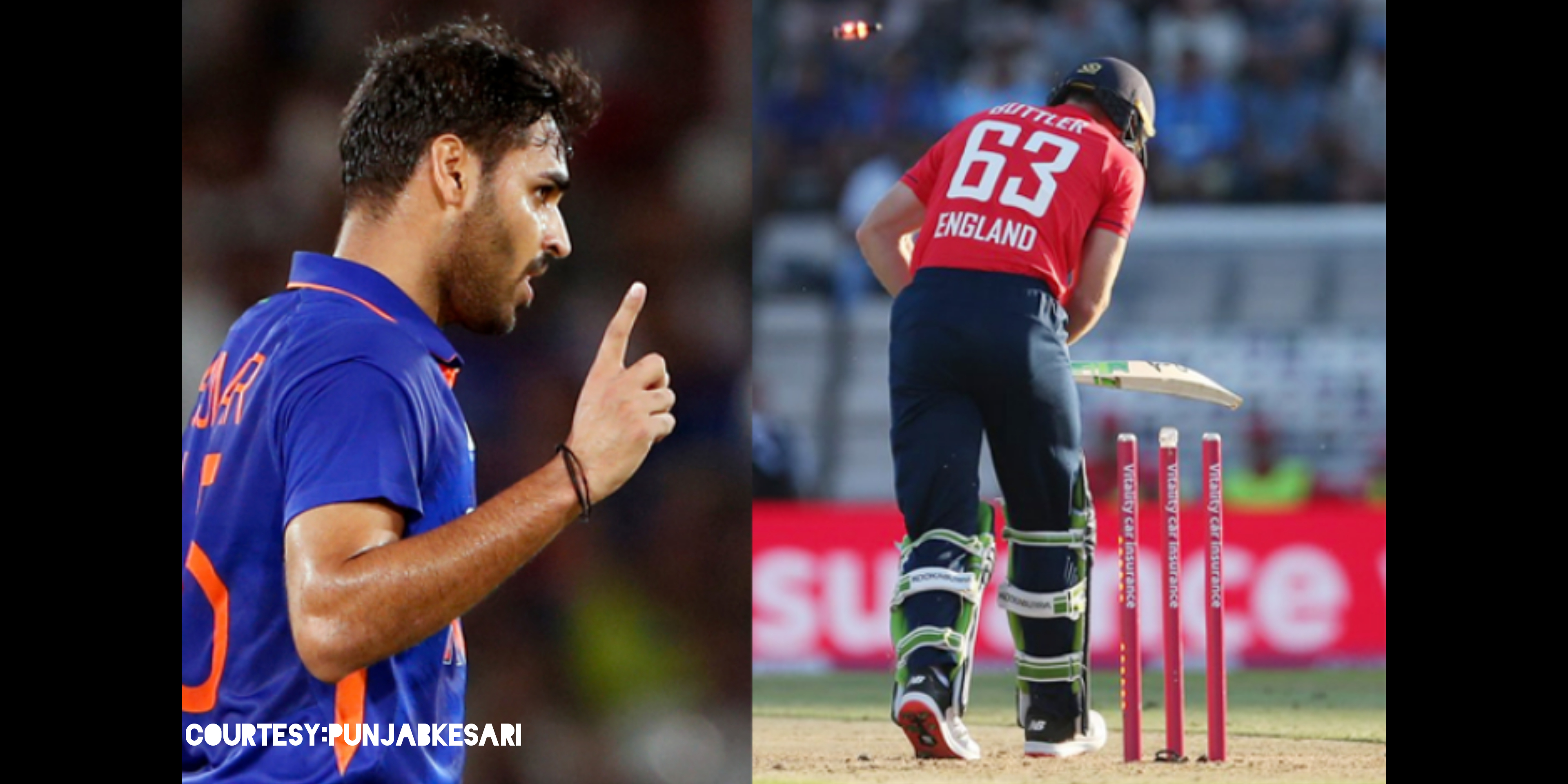 Did anyone stand in front of Bhuvneshwar Kumars ball?