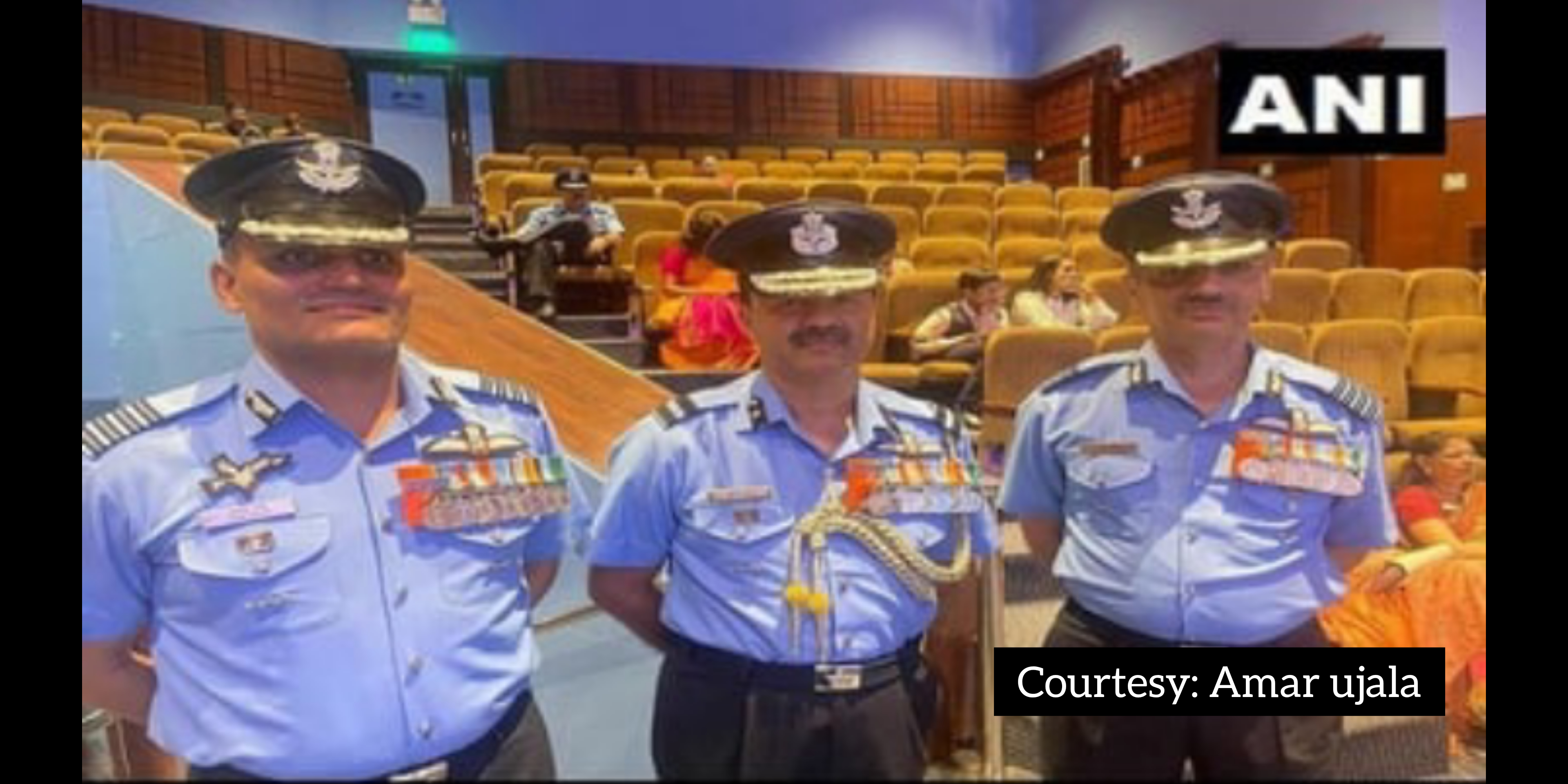 Indian forces were awarded the award at the decoration ceremony.