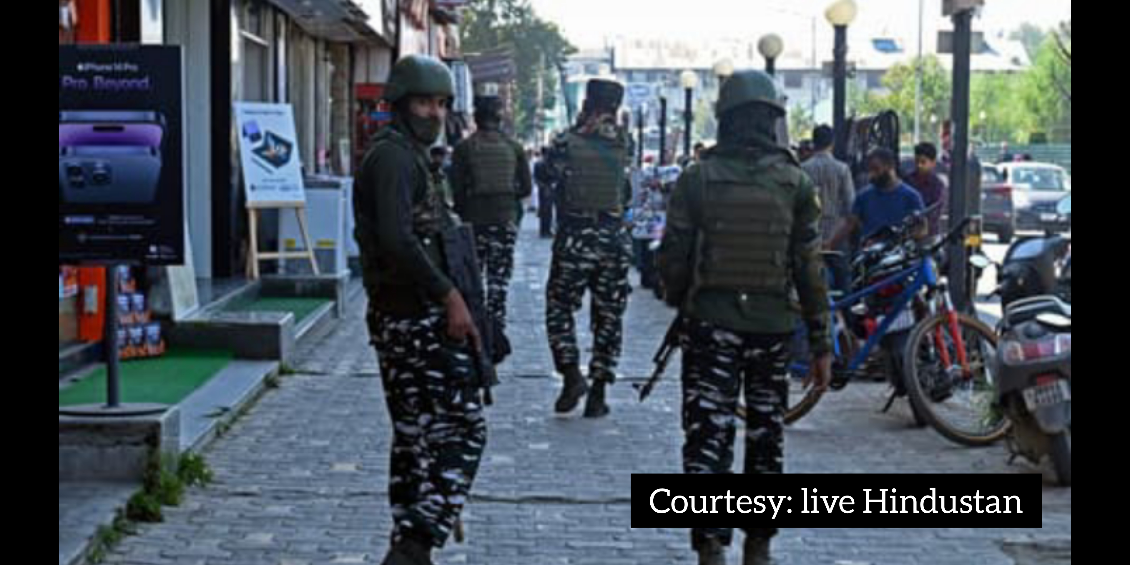 Terrorist attacks in Jammu and Kashmir.