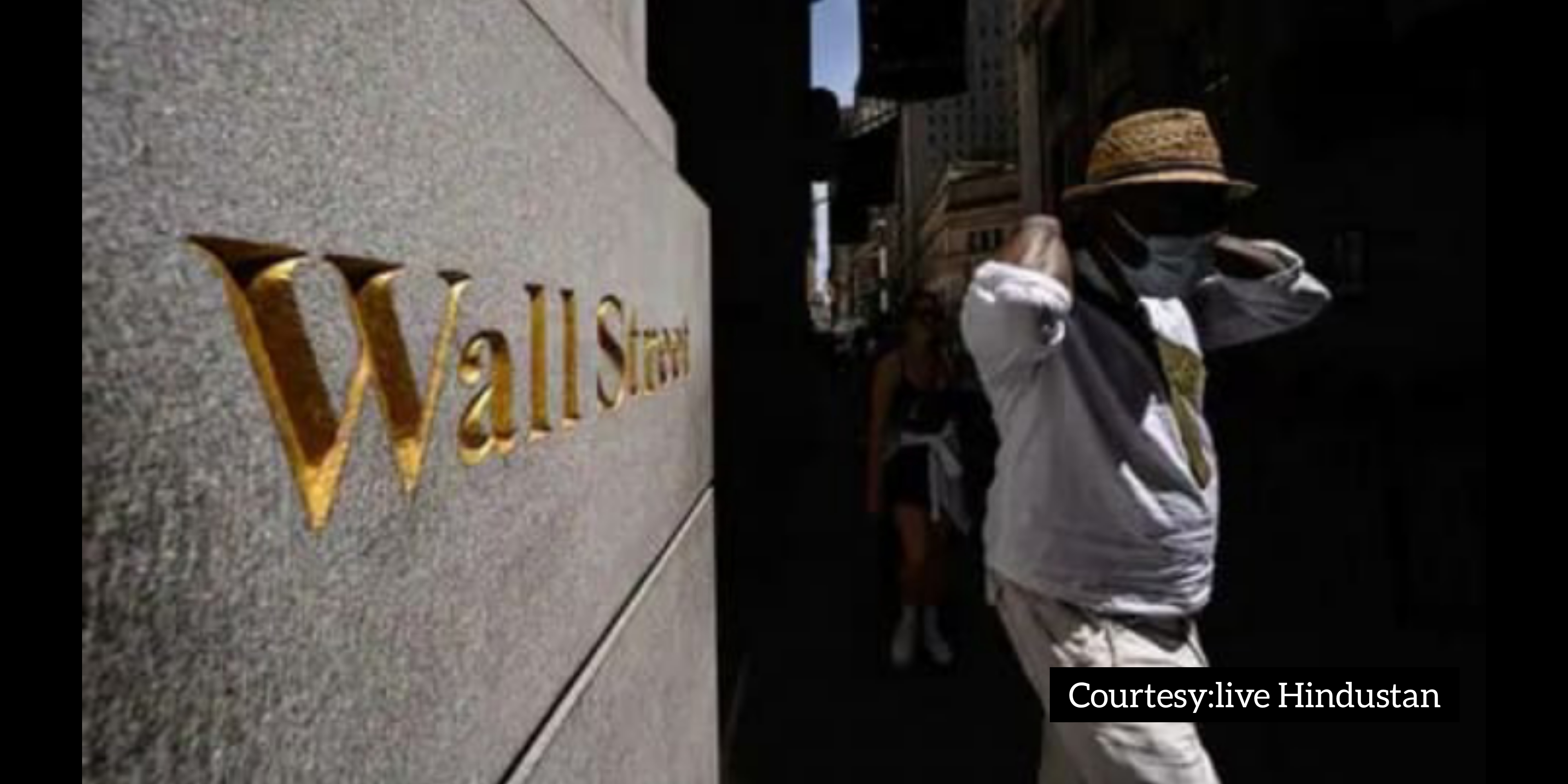 After a lot of fall in the US stock market, veteran companies had a bad effect.