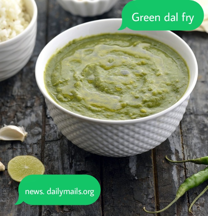 Green dal fry