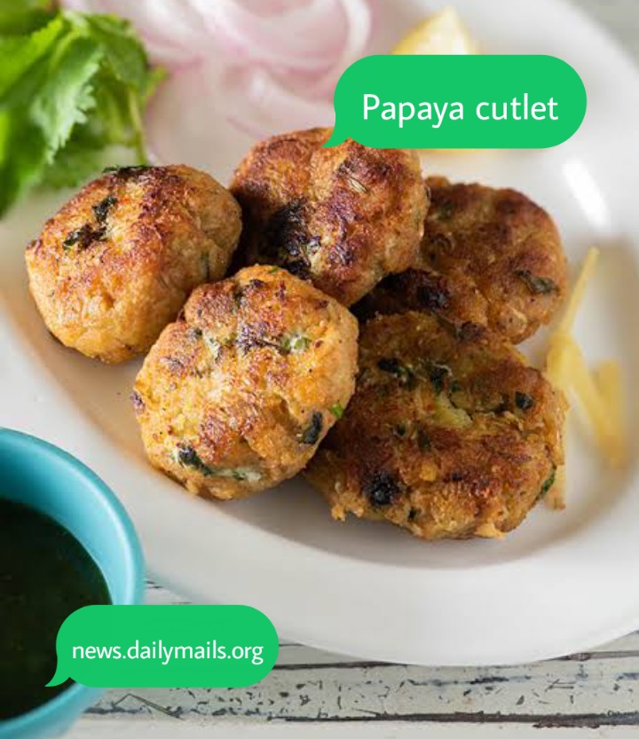 Papaya cutlet