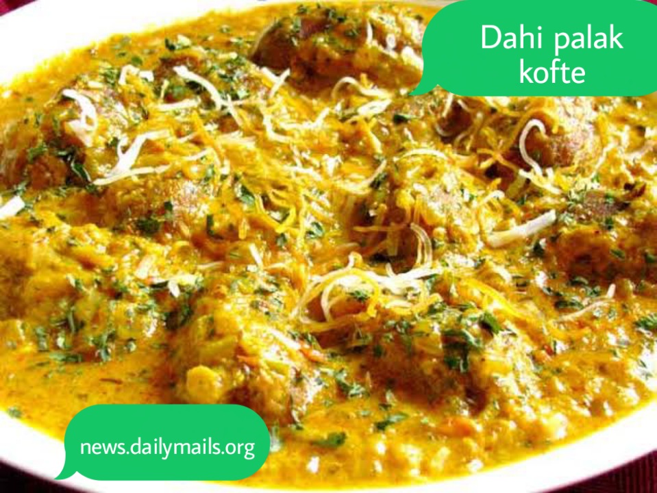 Dahi palak Kofta