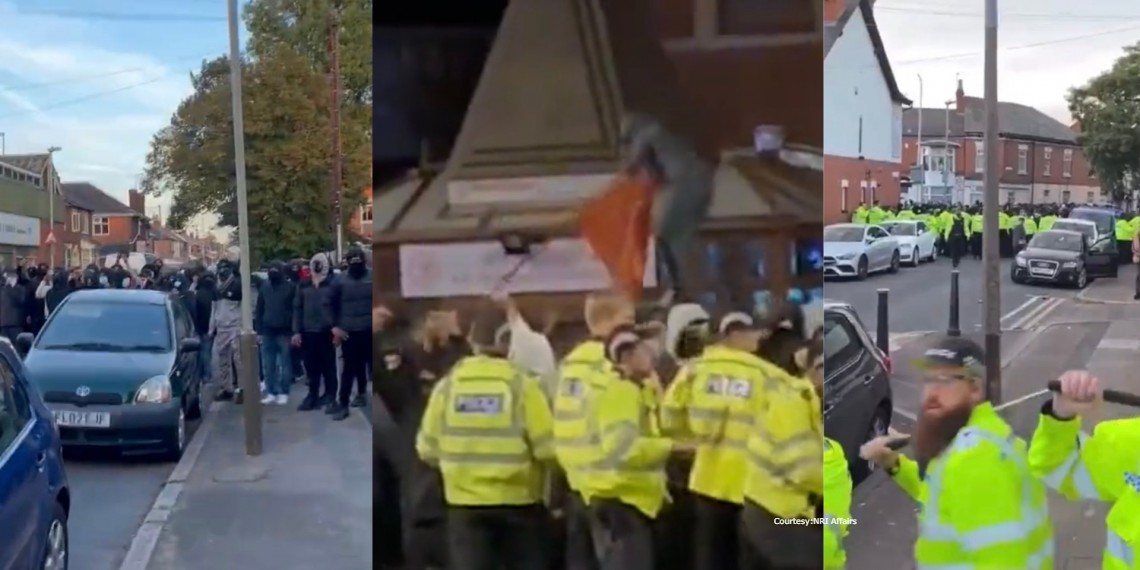 Violence in UK between Hindu and Muslims for third time since August 28